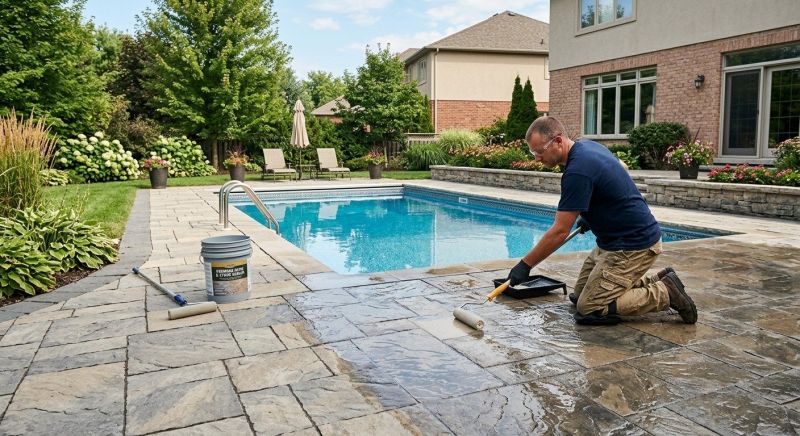 Courtyard Sealing in Alpharetta, GA